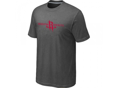 Houston Rockets adidas Primary Logo T-Shirt -D.Grey