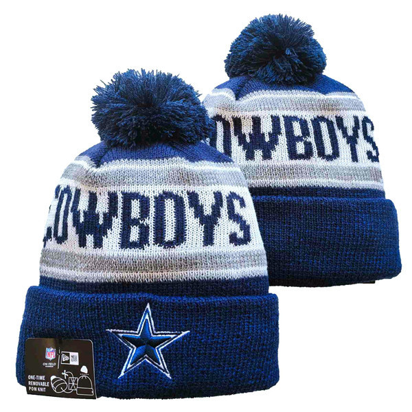 Dallas Cowboys Knit Hats 0192a