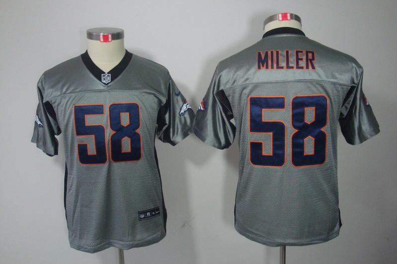 Youth NEW Houston Texans 58 Reed Grey Shadow NFL Jerseys