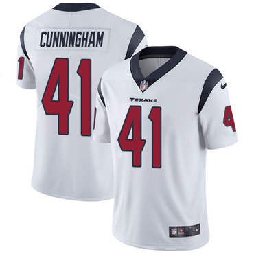 Nike Texans #41 Zach Cunningham White Youth Stitched NFL Vapor Untouchable Limited Jersey