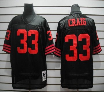 san francisco 49ers 33 craig black