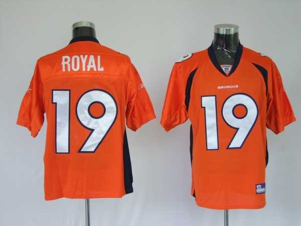 danver broncos 19 eddie royal orange