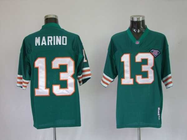 miami dolphins 13 dan marino aqua