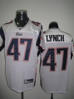 new england patriots 47 lynch white authentic jersey