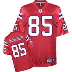 new england patriots 85# chad ochocinco red jersey