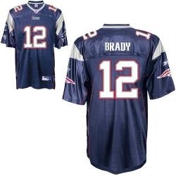 new england patriots #12 brady blue jerseys