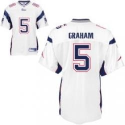 new england patriots 5# white jerseys