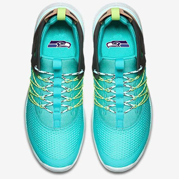 Nike Seattle Seahawks London Olympics Green Shoes-1