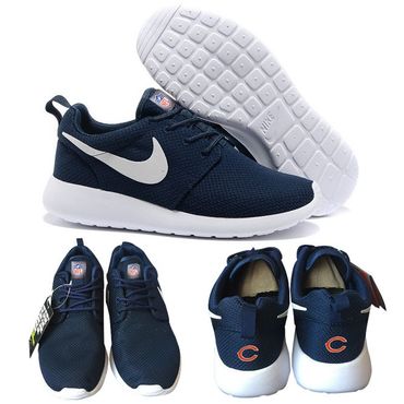 Nike Chicago Bears London Olympics Navy Blue Shoes