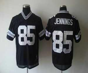 nfl green bay packers #85 greg jennings black[white