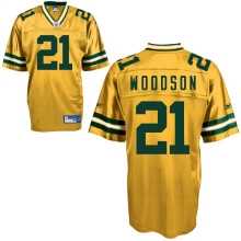 green bay packers 21 ch.arles woodson yellow-1