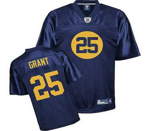 green bay packers 25 ryan grant blue jersey