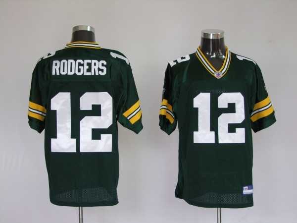 green bay packers 12 aaron rodgers green