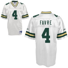 green bay packers 4 brett favre white