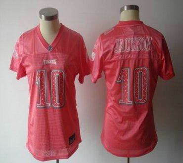 women nfl jerseys philadelphia eagles 10 jackson red(2010 new)