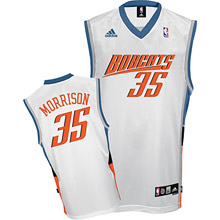 Chrlotte Bobcats #35 Adam Morrison Swingman Home white
