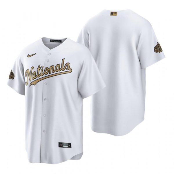 Mens Cool Base Washington Nationals 2022 MLB All-Star Game White Stitched Jersey