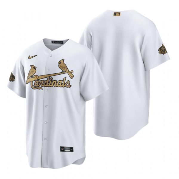 Mens Cool Base St. Louis Cardinals 2022 MLB All-Star Game White Stitched Jersey