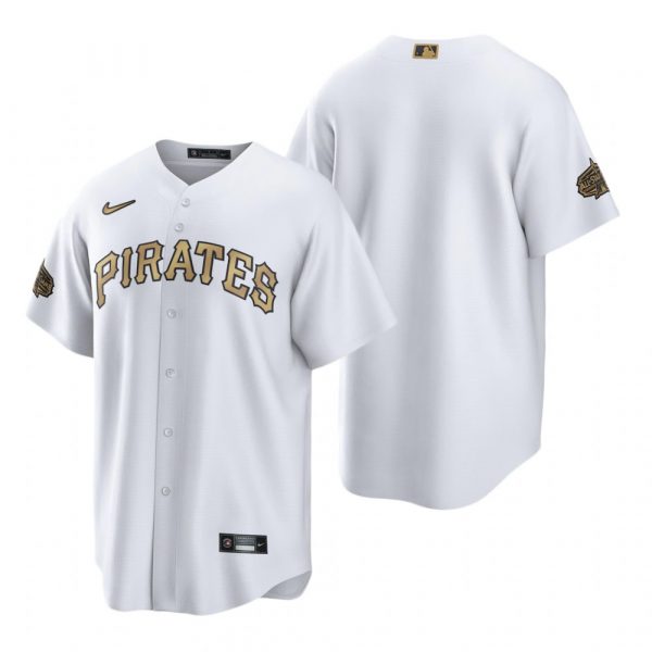 Mens Cool Base Pittsburgh Pirates 2022 MLB All-Star Game White Stitched Jersey