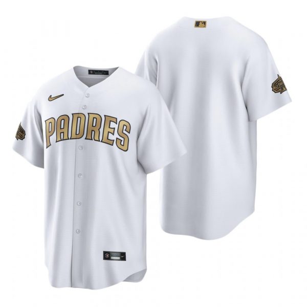 Mens Cool Base San Diego Padres 2022 MLB All-Star Game White Stitched Jersey