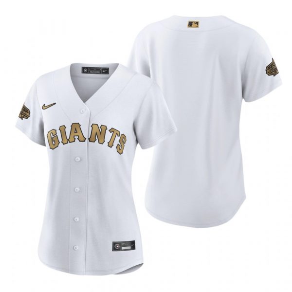 Womens San Francisco Giants 2022 MLB All-Star Game White Stitched Jersey