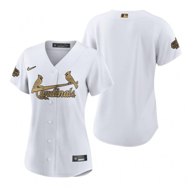 Womens St. Louis Cardinals 2022 MLB All-Star Game White Stitched Jersey