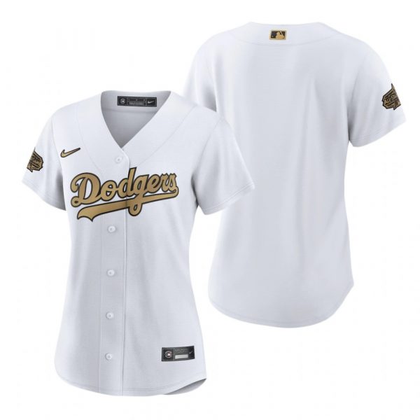 Womens Los Angeles Dodgers 2022 MLB All-Star Game White Stitched Jersey