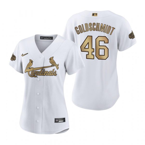 Womens Paul Goldschmidt St. Louis Cardinals 2022 MLB All-Star Game White Stitched Jersey
