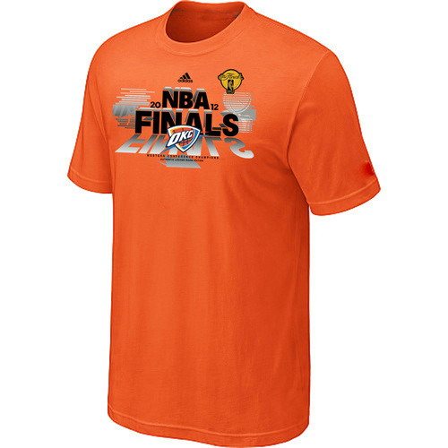 Oklahoma City Thunder Adidas Orange T-Shirts