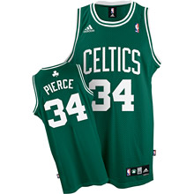 Boston Celtics 34 Paul Pierce Swingman Green Jersey