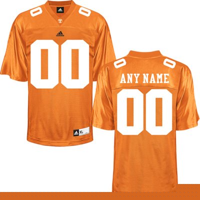 Tennessee Volunteers Orange Customized Jerseys