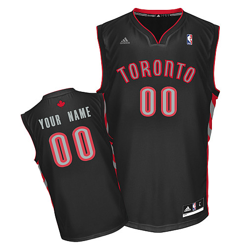 Raptors Personalized Authentic Black Jersey (S-3XL)