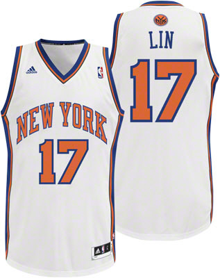 Youth New York Knicks 17 Jeremy Lin white Jersey