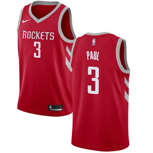 Nike Rockets #3 Chris Paul Red Icon Edition Youth NBA Swingman Jersey