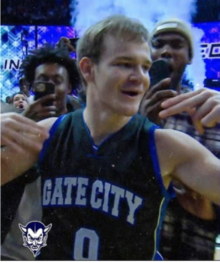 Gate City #9 Mac McClung Black Jersey_副本