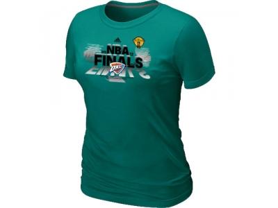 Womens Oklahoma City Thunder adidas 2012 Western Conference Champions L.Green T-Shirt