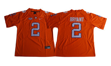 Clemson Tigers 2 Kelly Bryant Orange College Football Jersey