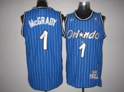 NBA Orlando Maglc #1 Hardaway Blue strip Jerseys Swingman