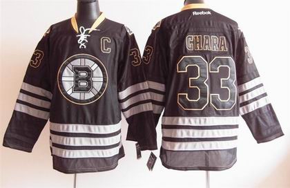 Boston Bruins 33 Chara Black ice Jersey