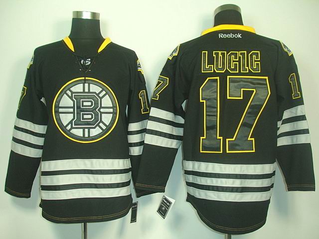 NHL Jerseys Boston Bruins 17# lucic black
