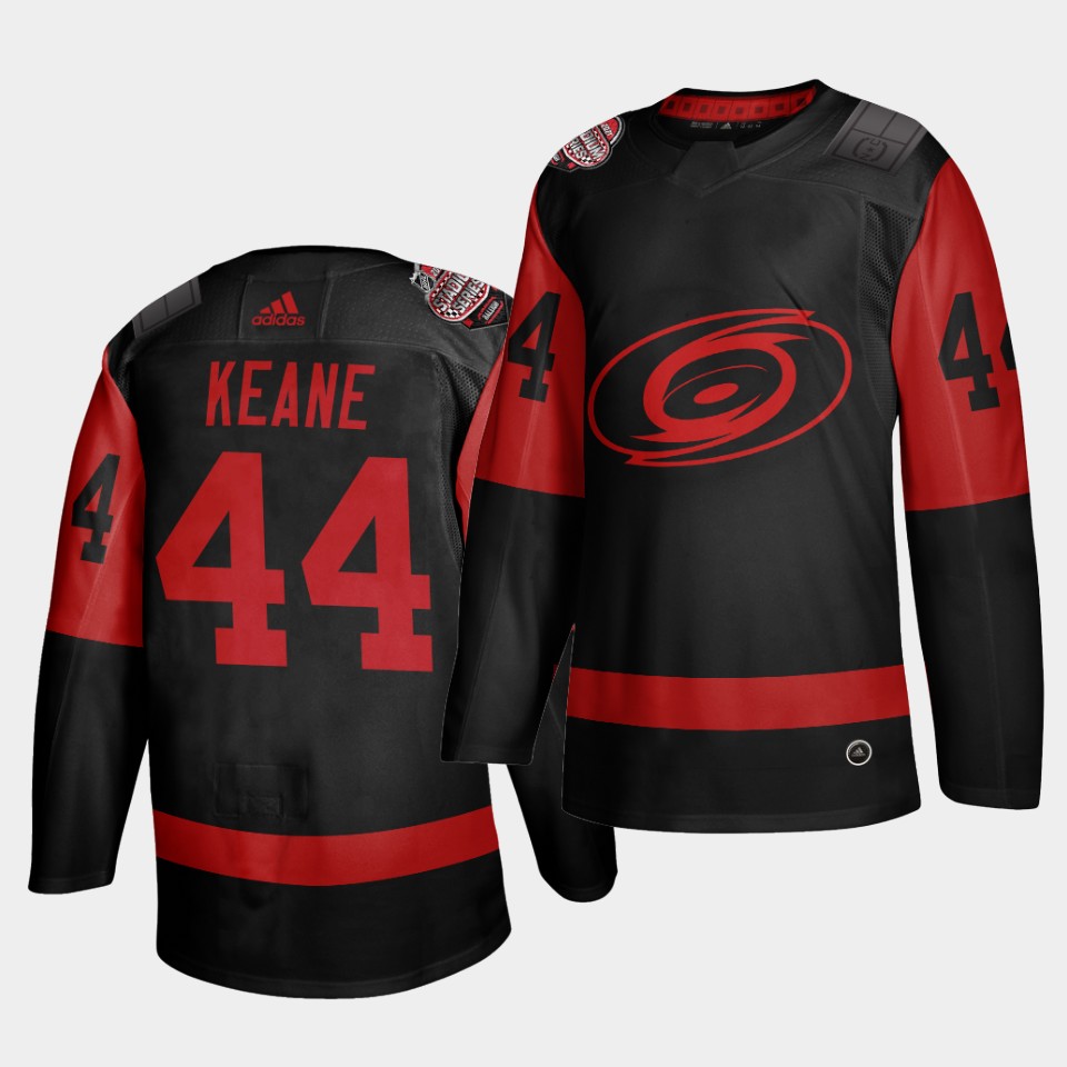 Carolina Hurricanes #44 Joey Keane Black Men's 2021 Stadium Series Outdoor Game Jersey