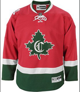hockey montreal canadiens #40 maxim lapierre stitched replithentic red green new cd