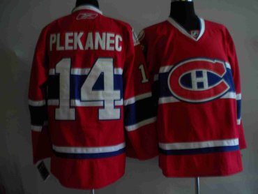 nhl jerseys montréal canadiens 14# plekanec red [new ch
