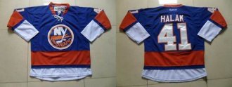New York Islanders #41 Jaroslav Halak Baby Blue Stitched NHL Jersey