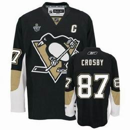 Pittsburgh Penguins CROSBY STANLEY CUP 87 Black