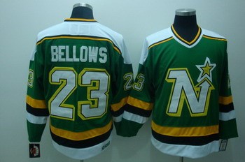 dalls stars 23 brian bellows green jerseys ccm 2
