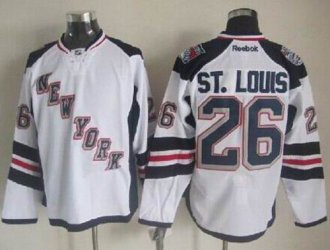 New York Rangers #26 Martin St.Louis White 2014 Stadium Series Stitched NHL Jersey