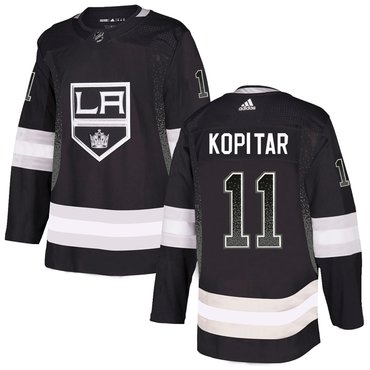 Kings 11 Anze Kopitar Black Drift Fashion Adidas Jersey