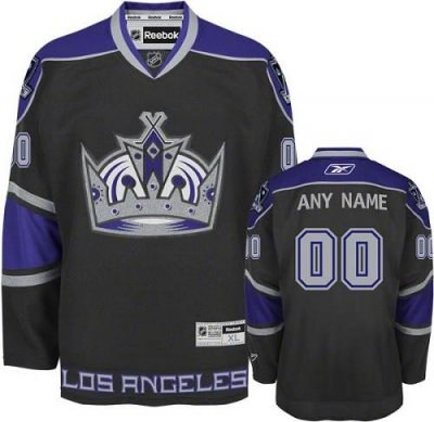 customized los angeles kings jersey black home man hockey jersey