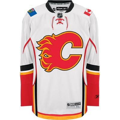 nhl calgary flames #34 cammalleri white jersey